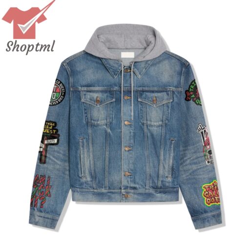 A Tribe Called Quest Hooded Denim Jacket