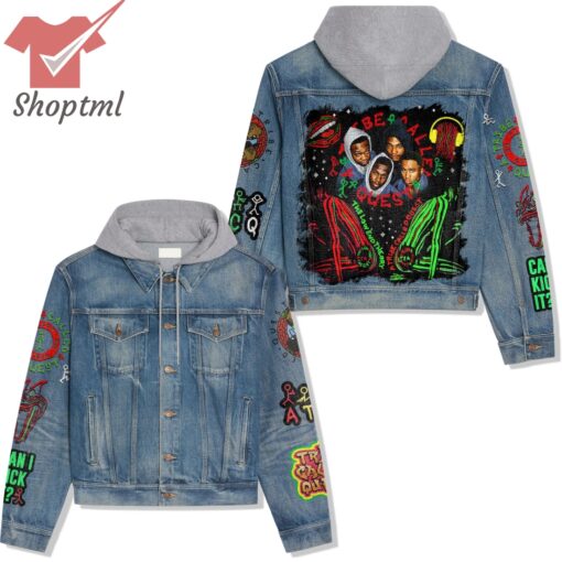 A Tribe Called Quest The Low End Theory Album Hooded Denim Jacket