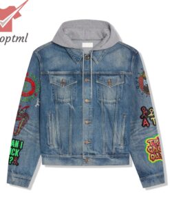 A Tribe Called Quest The Low End Theory Album Hooded Denim Jacket