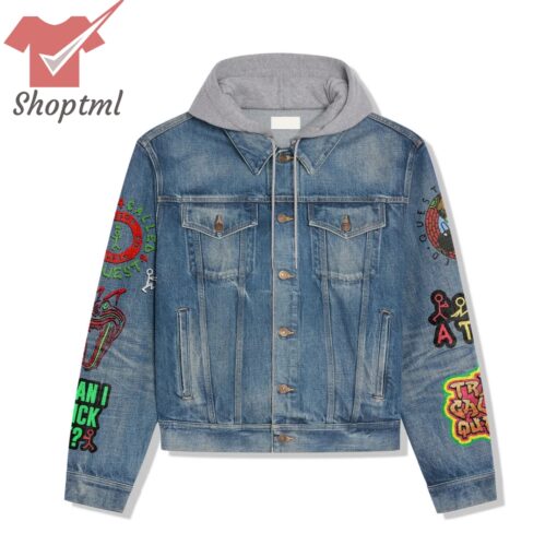 A Tribe Called Quest The Low End Theory Album Hooded Denim Jacket