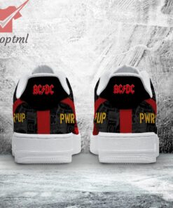 AC/DC Power Up Air Force 1 Sneakers