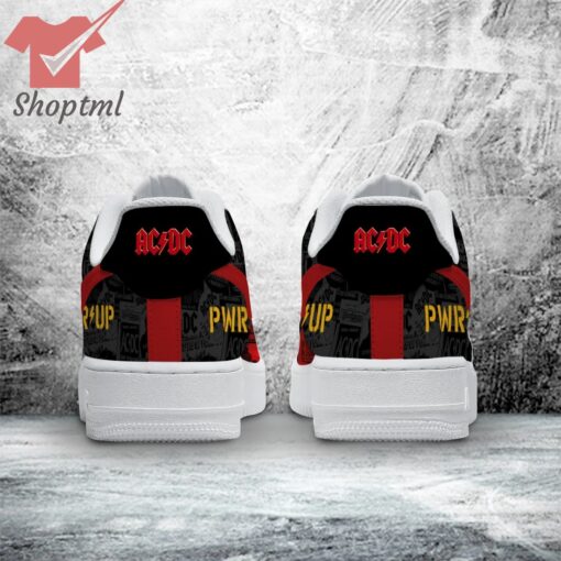 AC/DC Power Up Air Force 1 Sneakers