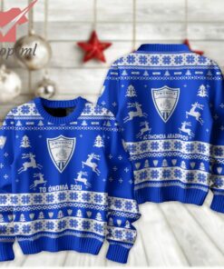 AC Omonoia Aradippou Personalized Christmas Ugly Sweater