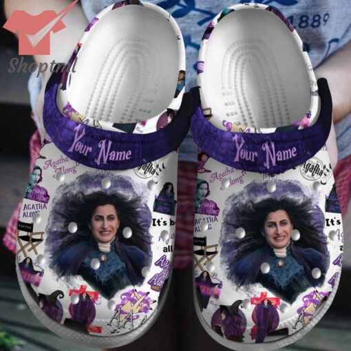 Agatha All Along Personalized Crocs Clogs Shoes