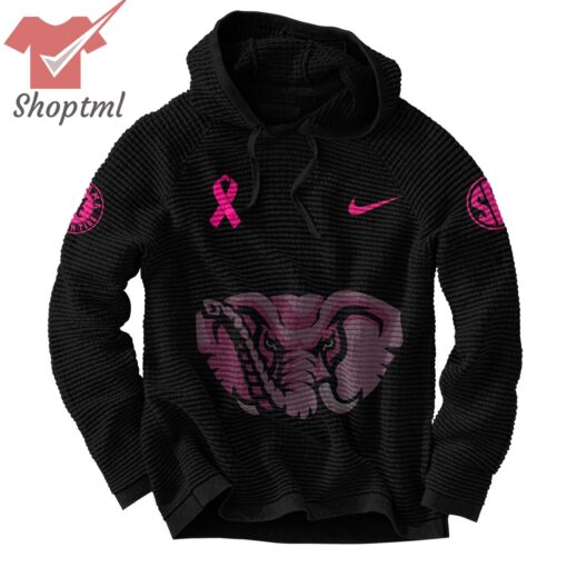 Alabama Crimson Tide Football 2024 Awareness Month Waffle Hoodie