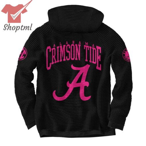 Alabama Crimson Tide Football 2024 Awareness Month Waffle Hoodie