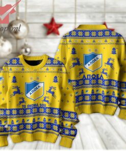 APOEL FC Personalized Christmas Ugly Sweater