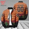 Boston Bruins NHL Personalized Bomber Puffer Jacket