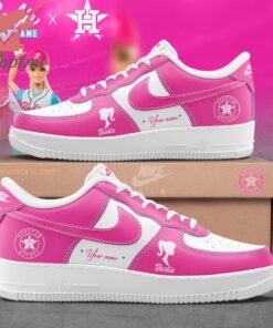 Barbie x Houston Astros Personalized Nike Air Force 1 Sneaker