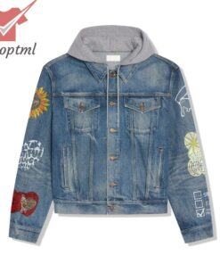 Benson Boone Beautiful Things Hooded Denim Jacket