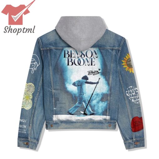 Benson Boone Beautiful Things Hooded Denim Jacket