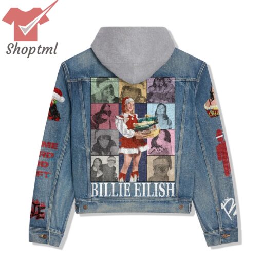 Billie Eilish Hit Me Hard and Soft Album Hooded Denim Jacket