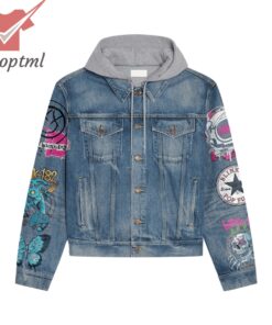 Blink-182 Pop Punk Hooded Denim Jacket