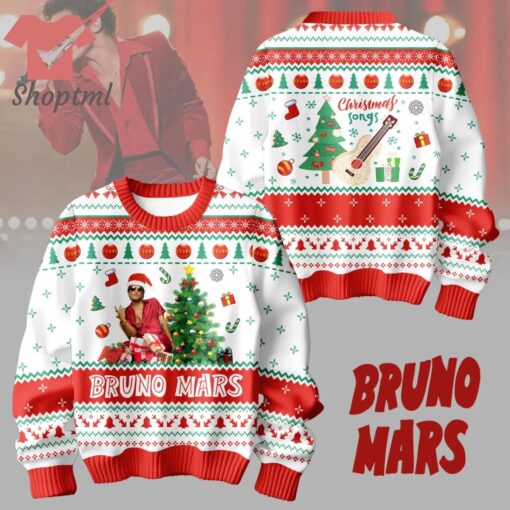 Bruno Mars Christmas Songs Ugly Christmas Sweater