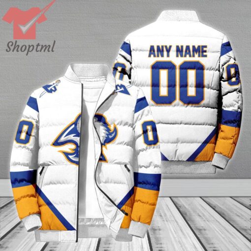 Buffalo Sabres NHL Personalized Bomber Puffer Jacket