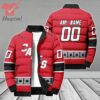 Calgary Flames NHL Personalized Bomber Puffer Jacket