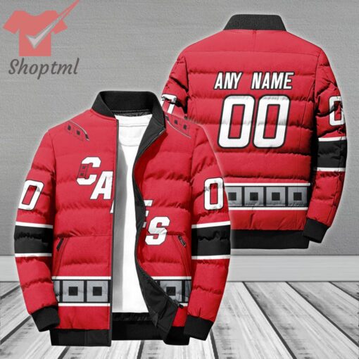 Carolina Hurricanes NHL Personalized Bomber Puffer Jacket