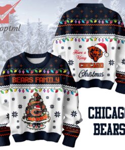 Chicago Bears Family Ugly Christmas Sweater