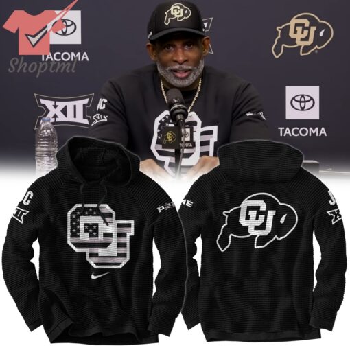 Colorado Buffaloes Football 2024 Salute to Service Waffle Hoodie