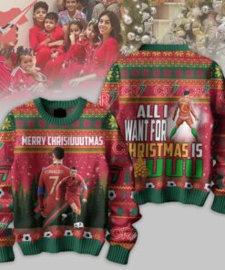 CR7 Merry Chrisiuuutmas Ugly Christmas Sweater