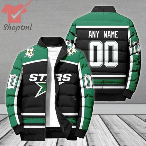 Dallas Stars NHL Personalized Bomber Puffer Jacket