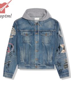 Dave Matthews Band When the World Ends Hooded Denim Jacket