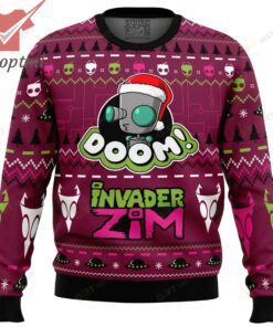 Doom Invader Zim Ugly Christmas Sweater