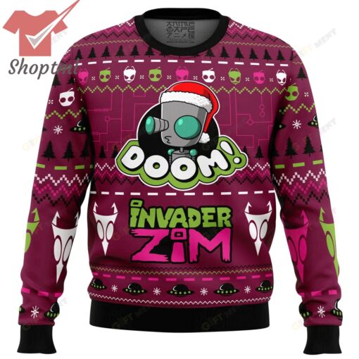 Doom Invader Zim Ugly Christmas Sweater