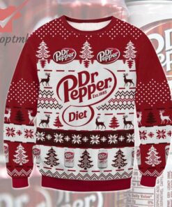 Dr Pepper Diet Ugly Christmas Sweater