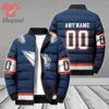 Detroit Red Wings NHL Personalized Bomber Puffer Jacket