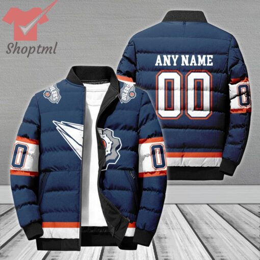 Edmonton Oilers NHL Personalized Bomber Puffer Jacket