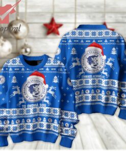 Ethnikos Achnas FC Personalized Christmas Ugly Sweater