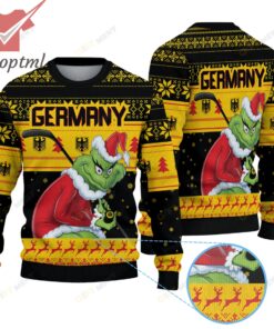 Germany Hockey Team x Grinch Ugly Christmas Sweater