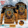 Ipswich Town FC Custom Name Christmas Ugly Sweater