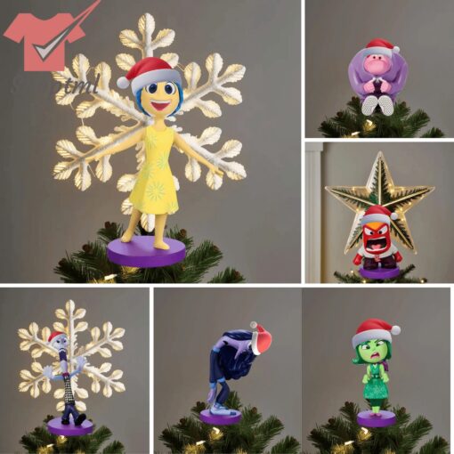 Inside Out 2 Christmas Tree Topper