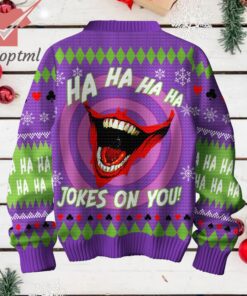 Joker On You Ugly Christmas Sweater