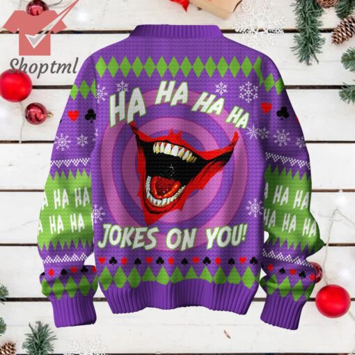 Joker On You Ugly Christmas Sweater