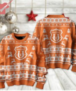 Karmiotissa FC Personalized Christmas Ugly Sweater