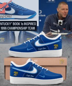 Kentucky Book 1s Inspired By 1996 Championship Team Personalized Air Force 1 Sneaker