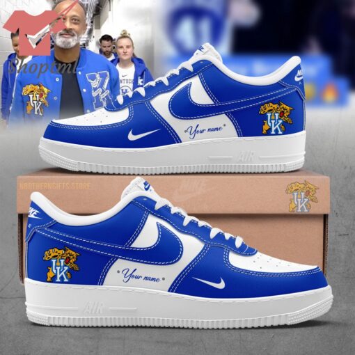 Kentucky Wildcats baseball Personalized Nike Air Force 1 Sneaker