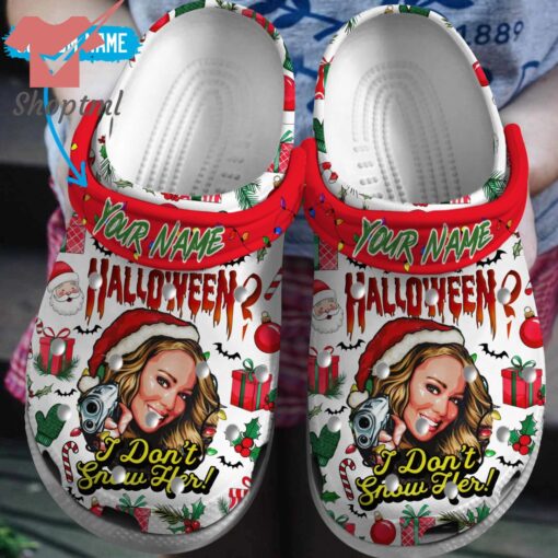 Mariah Carey Halloween I Don’t Snow Personalized Crocs Clogs Shoes