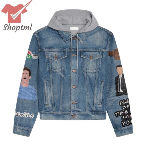 Matthew Perry Friends Hooded Denim Jacket