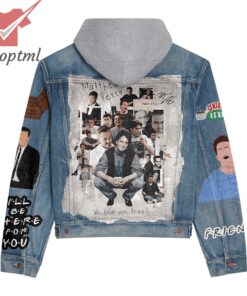 matthew perry friends hooded denim jacket 3 mkt3a