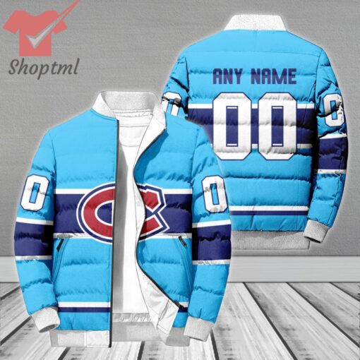 Montreal Canadiens NHL Personalized Bomber Puffer Jacket