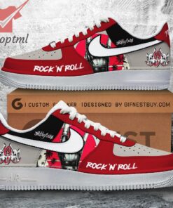 Motley Crue Rock n Roll Air Force 1 Sneakers