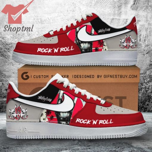 Motley Crue Rock n Roll Air Force 1 Sneakers