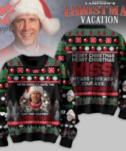 National Lampoon’s Christmas Vacation Happy Hanukkah Ugly Christmas Sweater