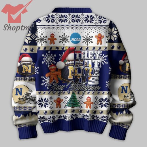 NCAA West Navy Midshipmen They Not Like Us Ugly Christmas Sweater