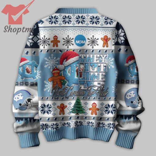 NCAA West North Carolina Tar Heels They Not Like Us Ugly Christmas Sweater