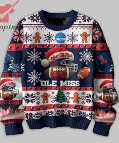 NCAA West Ole Miss Rebels They Not Like Us Ugly Christmas Sweater